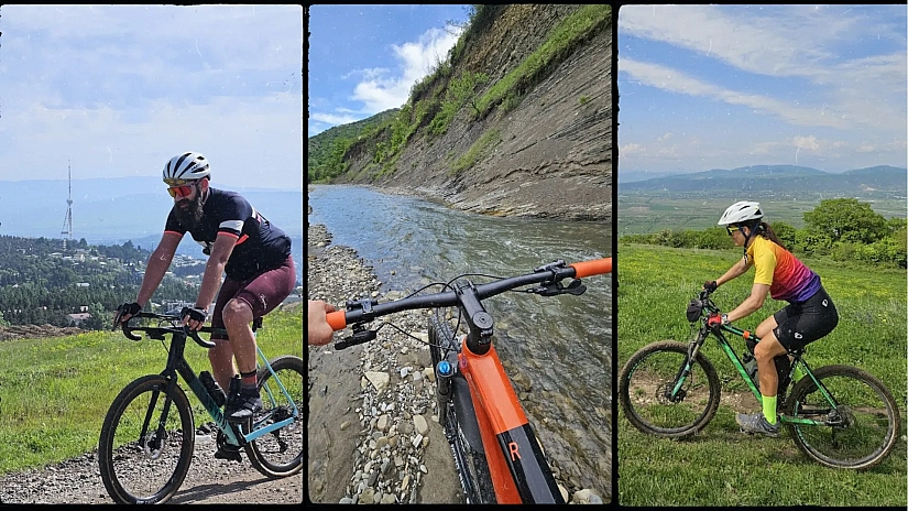 Delicious ground bike trip 🏞