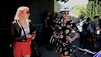 Cycling march + 600 km news sharing