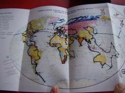 Jumber Lezhava - To the moon by bicycle