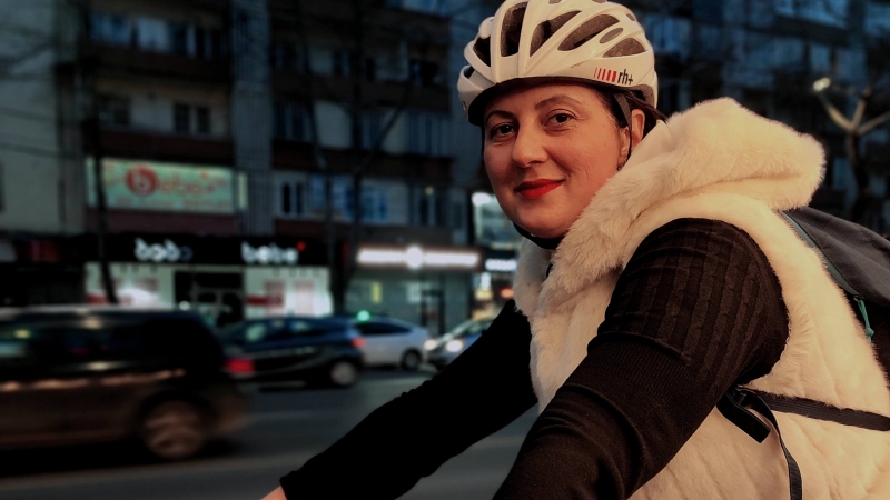 ველომოყვარული მარიკა მაისურაძე