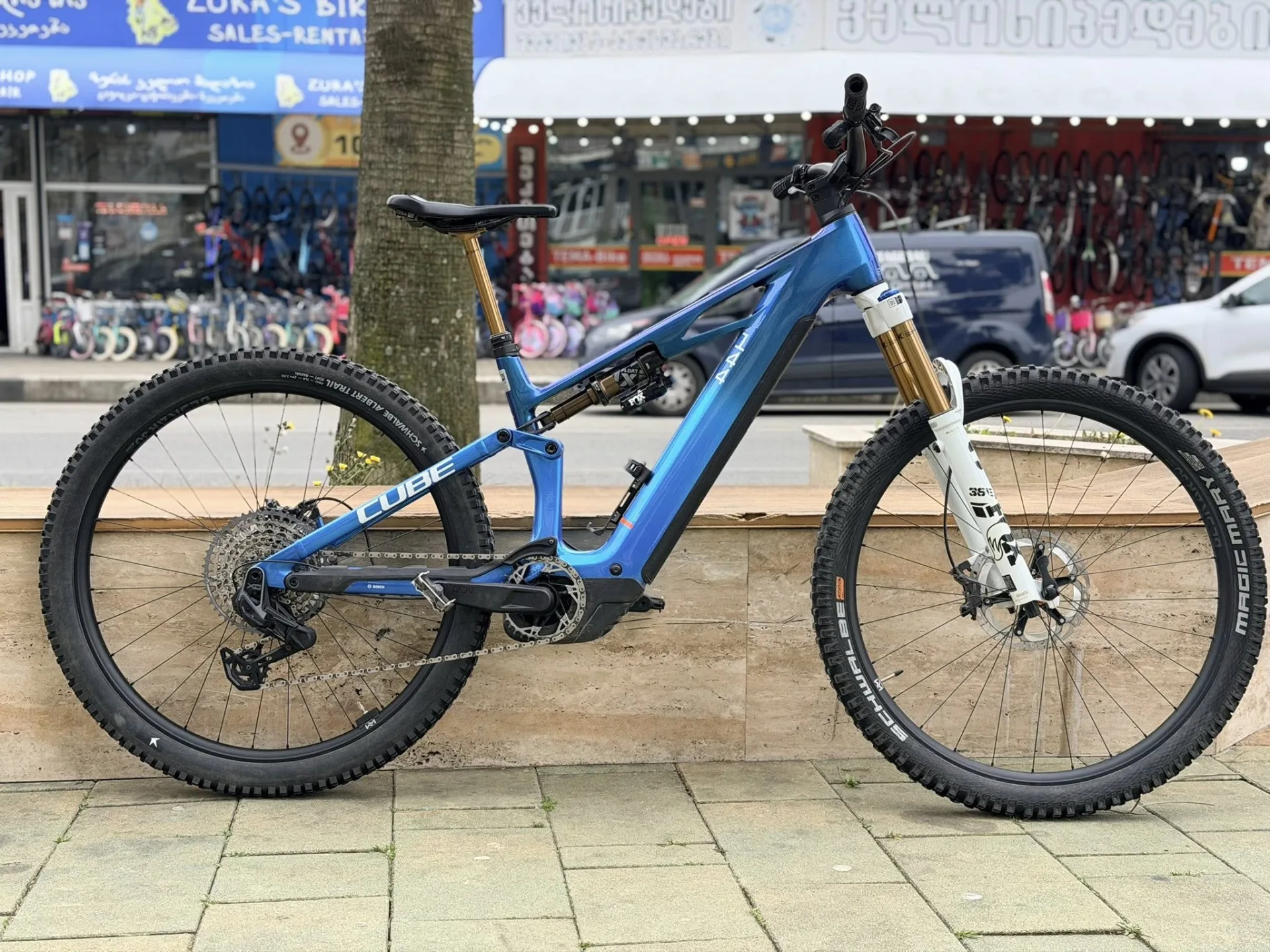 იყიდება ველოსიპედი ელექტრო Cube Stereo hybrid One44