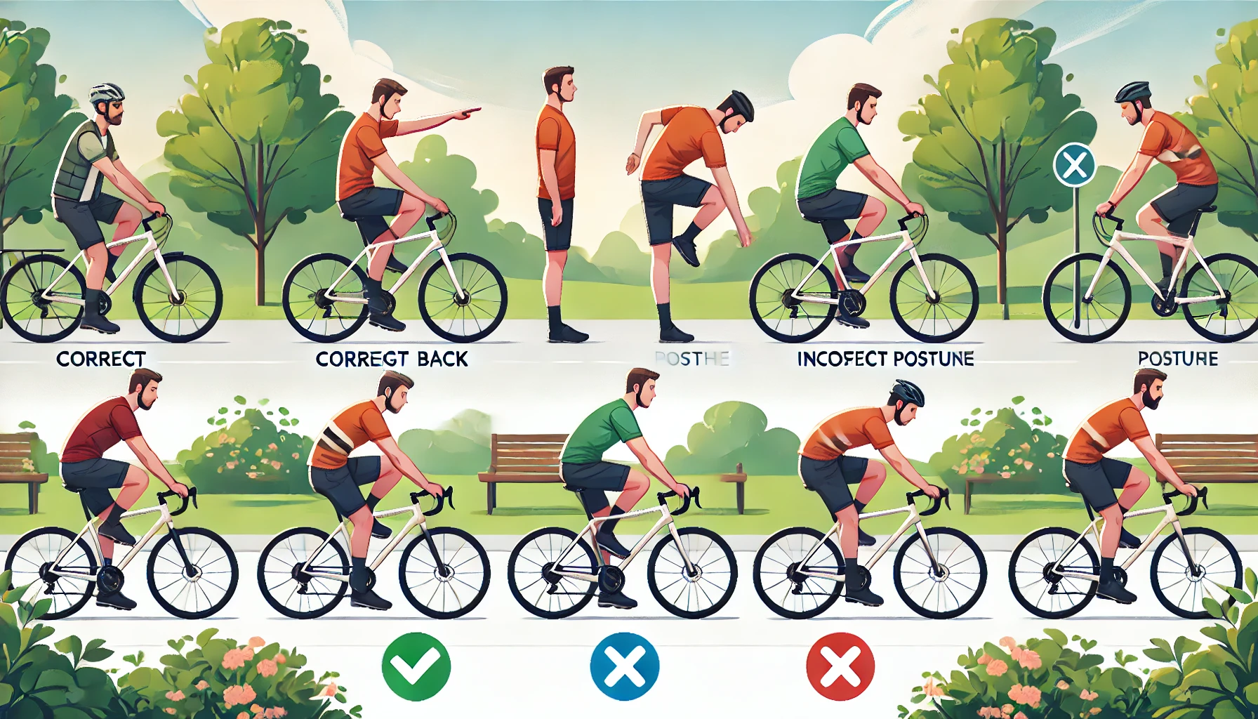 Ride Ready: Quiz for Cycling Beginners How should a beginner cyclist sit on the saddle?